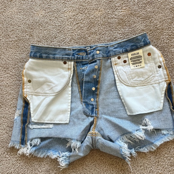 Agolde denim shorts size 25 - Picture 5 of 5